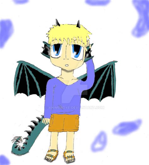 Little Boy Half Dragon By Animeboye On Deviantart