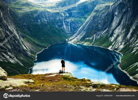 Colorful Mountain Scenes In Norway Beautiful Landscape Of Norway