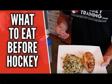 Maybe you would like to learn more about one of these? What To Eat Before Hockey [Plus During and Post Game Tips ...
