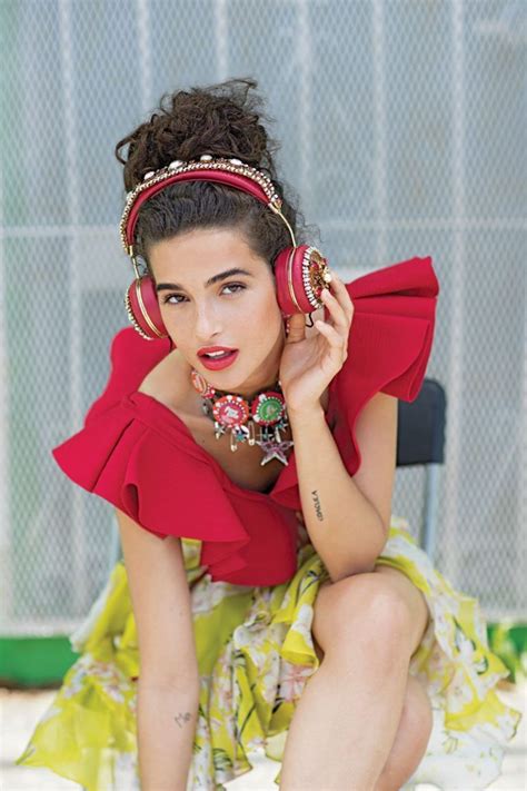 Chiara Scelsi Models Vibrant Prints For The Daily Summer Dolce And