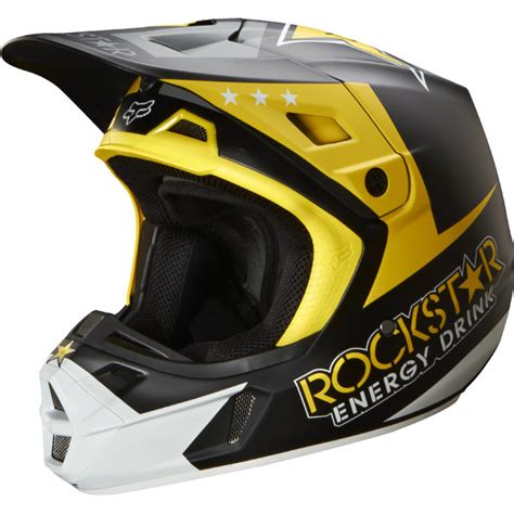 Find great deals on ebay for rockstar dirt bike gear. Fox Racing NEW Mx V2 Rockstar Energy Yellow Black MTB ...