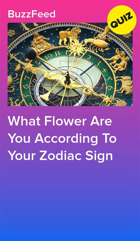 Get the perfect gift based on their zodiac sign! What Flower Are You According To Your Zodiac Sign | Zodiac ...