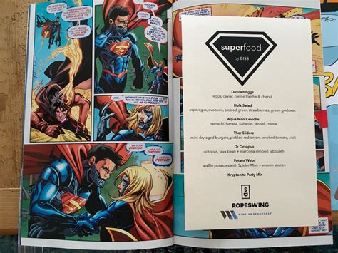 Comic book super heroes boys party ideas all here. superhero dinner menu #superfood | Green strawberry ...
