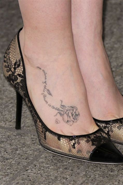 Smaller tattoos can be hidden by wearing shoes or socks. 11 best Rose Ankle Tattoos For Girls images on Pinterest ...