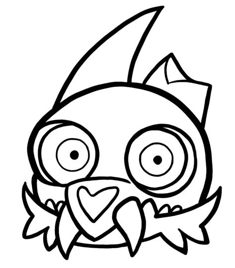 Owlbert From The Owl House Coloring Page / 1