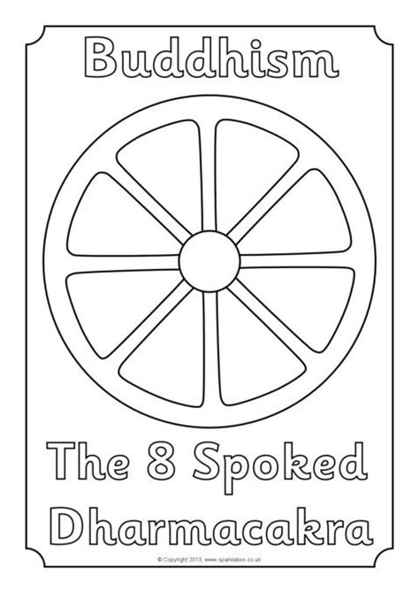 Religious Symbol Coloring Pages