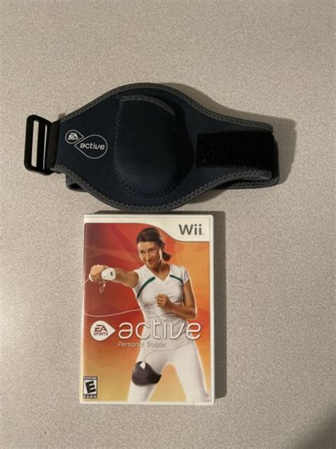 Ea Sports Active Personal Trainer Bundle Nintendo Wii Video Game For Sale Online Ebay