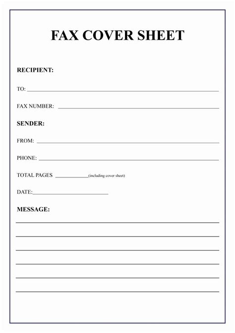 Word Document Fillable Fax Cover Sheet Template Printabledbwebapp