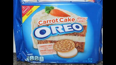 Carrot Cake Oreos Review 2021 Cake Network
