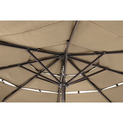 Outdoor Expressions 9 Ft 3 Tier Patio Umbrella Herald Office Supplies
