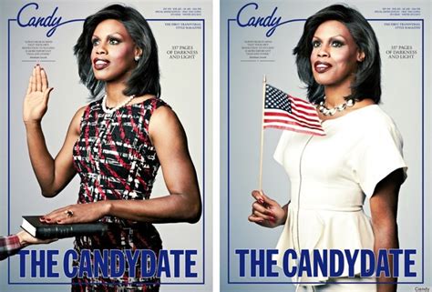 Michelle Obama Played By Transgender Model Connie Fleming On Candy Magazine Cover Photo