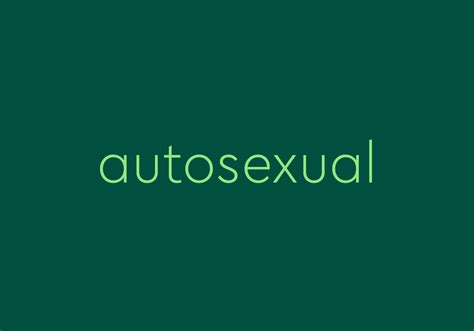 Autosexual Meaning Gender And Sexuality