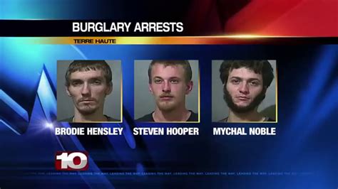Three Terre Haute Men Arrested After Snooping At Local Auto Wrecking