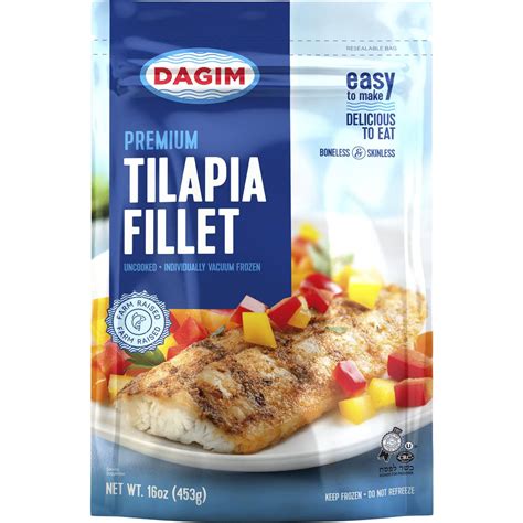 Dagim Premium Talapia Fish Fillets Tilapia Frozen Meal 454g Woolworths