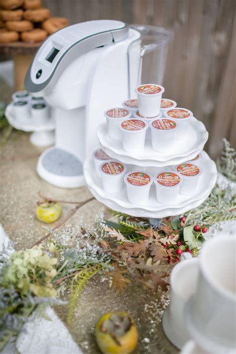 Keurig Creates The Perfect Wedding Coffee Bar Rustic Wedding Chic