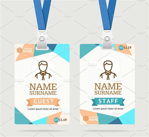 24 Abstract Background Id Card Design Png Best Free Template For You