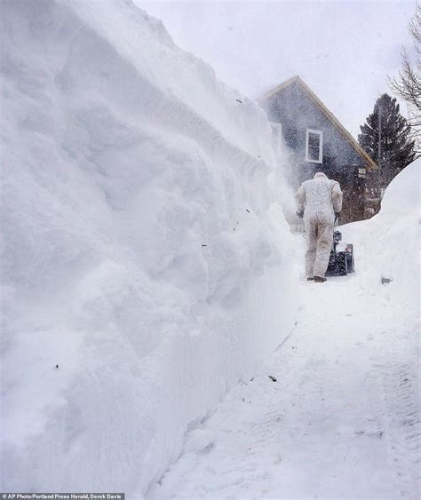 Boston Has Its Snowiest Month On Record And More Is On The Way Maine