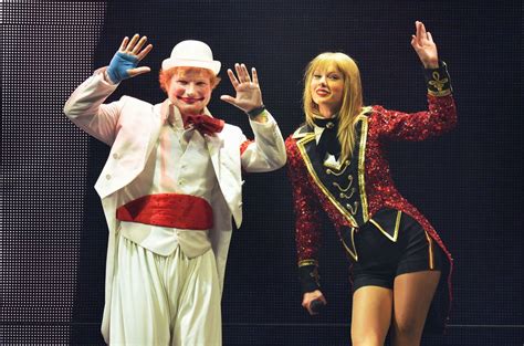 Ed Sheeran And Taylor Swifts ‘the Joker And The Queen Listen Billboard