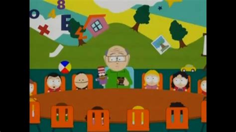 South Park Mr Garrison Teaches Sex Ed To Kindergartners And Shows How To Put On A Condom