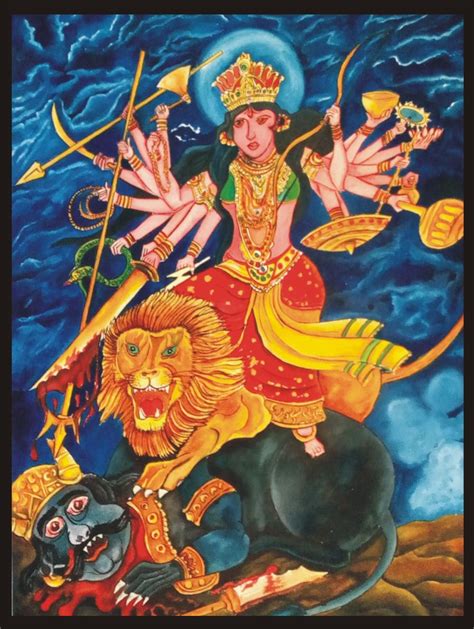 The Slaying Of Mahishasura How I Saw The Myth Unfold All About Hinduism