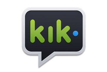 The Logo For Kik An App That Allows Users To Chat On Their Phone