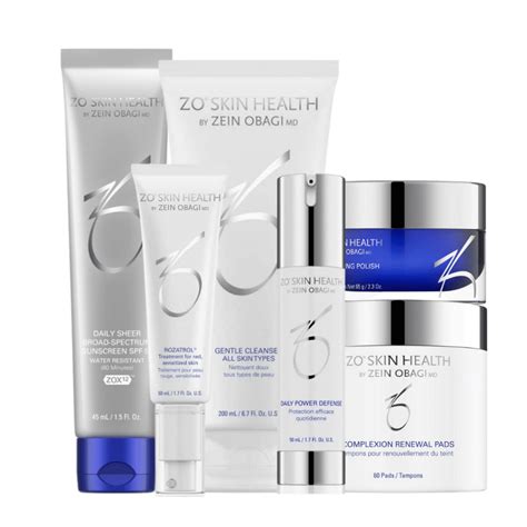 Zo Skin Health Skin Rosacea Treatment Kit Full Sized Kit Health And