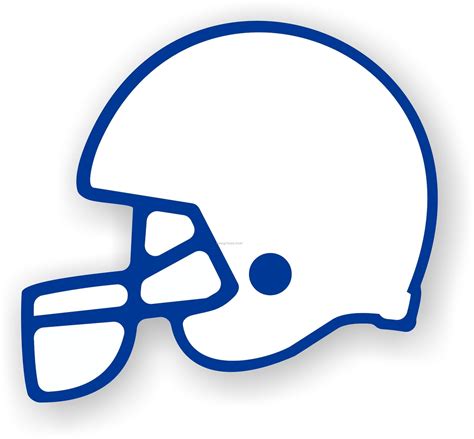 Football Helmet Outline Clipart Best