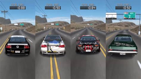Nfs Pro Street King Cars On Nevada Highway Youtube