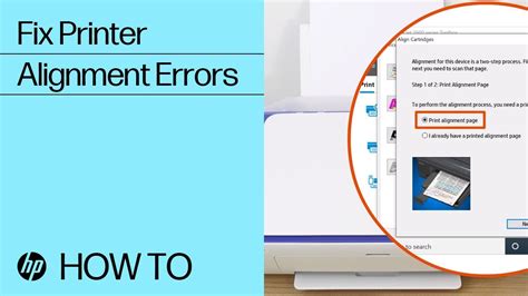 Hp Inkjet Printers Alignment Issues And Errors Hp Support
