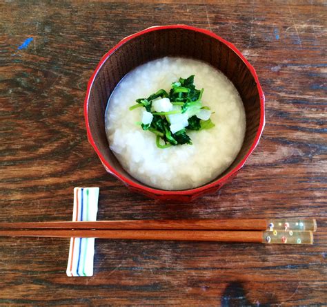 nanakusa gayu japanese seven herb rice porridge 七草粥 japan food japanese food japanese food