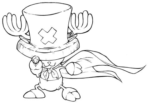 Cool Tony Tony Chopper Coloring Page Download Print Or Color Online For Free