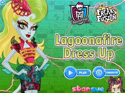 Freaky Fusion Lagoonafire Game Fun Girls Games