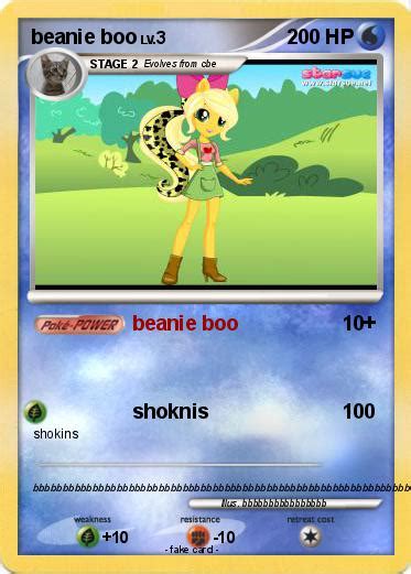 Pokémon Beanie Boo 2 2 Beanie Boo My Pokemon Card