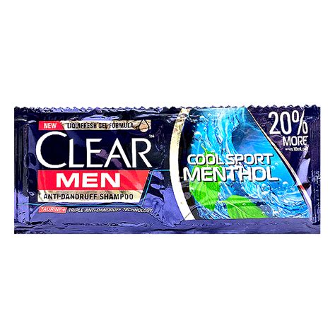 Clear Men Cool Sport Menthol Anti Dandruff Shampoo 12ml Imart Grocer