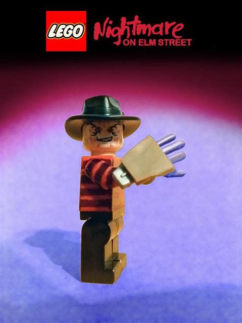 Custom Lego Freddy Krueger Minifig Nightmare On Elm Street W Hat
