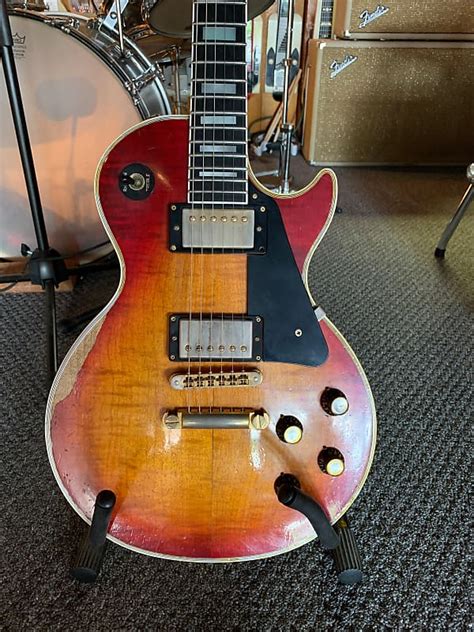 Gibson Les Paul Custom 1989 Sunburst Reverb