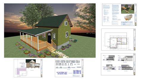 Tiny House Plan With Loft 495 Sq Ft Construction Concept Design Build Llc