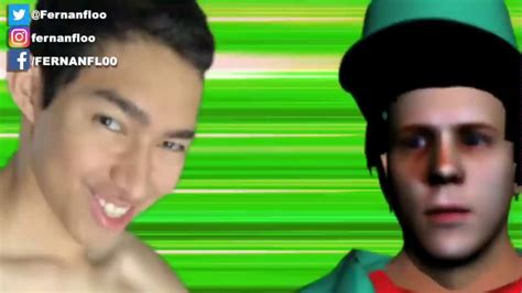 Fernanfloo está grabando otro divertido vídeo para sus fans de youtube y no sabe que el animatrónico foxy está a punto de darle un buen susto de muerte. FERNANFLOO EL CRACK VS ELRUBIUS - Fernanfloo JUEGOS - YouTube