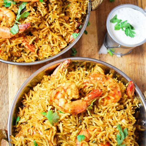 Pakistan iconic karachi beef biryani in rice recipe. Prawn Biryani in Rice Cooker - WhitBit's Indian Kitchen ...