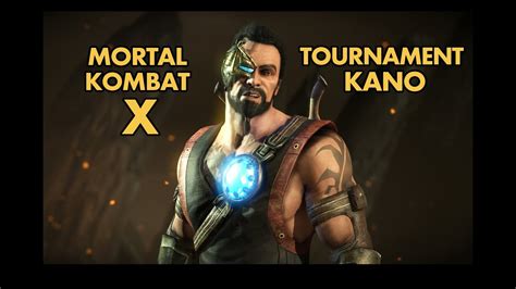 Mortal Kombat X Tournament Kano Gameplay Youtube