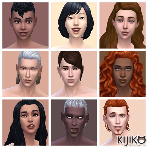Kijiko Skin Tones Maxis Match Edition I Updated My Skin Skin
