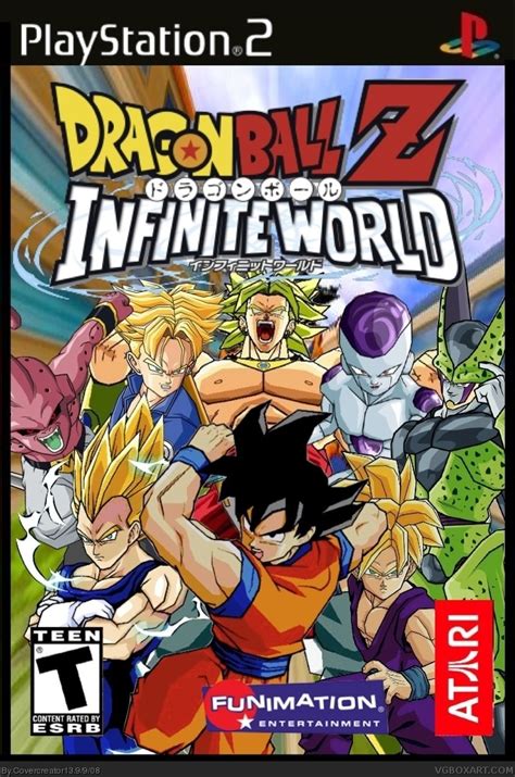 Viewing Full Size Dragon Ball Z Infinite World Box Cover