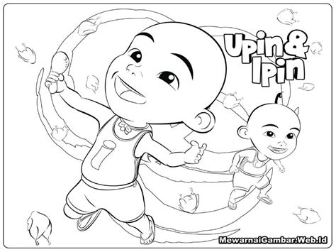 Printable Upin Ipin Coloring Pages Printable Coloring Pages