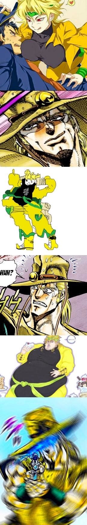 The Stages Of Dio Fanart Shitpostcrusaders