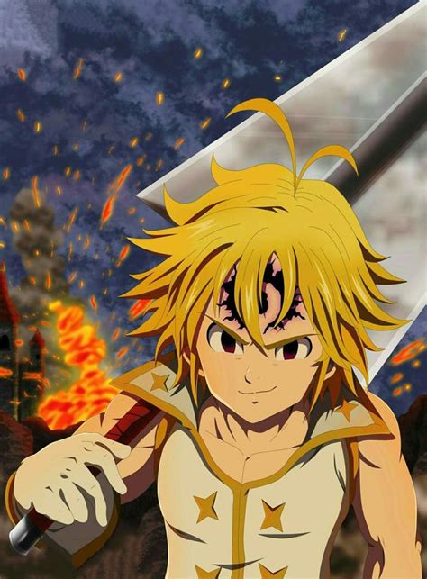 Meliodas' skill and power are legendary. Meliodas Demonio Anime