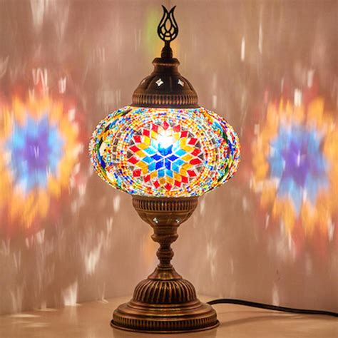 Free Ship Turkish Moroccan Handmade Mosaic Table Desk Bedside Etsy