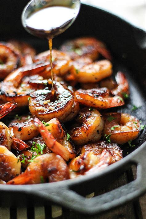 If your shrimp is frozen, you'll need to thaw them before cooking. Honey Garlic Shrimp Skillet - The Cooking Jar
