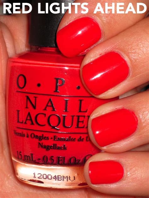 Maybe you would like to learn more about one of these? OPI - RED LIGHTS AHEAD | Opi red, Nails now, Red nails