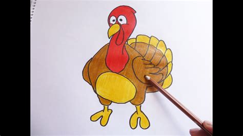Como Dibujar Un Pavo De Thanksgiving