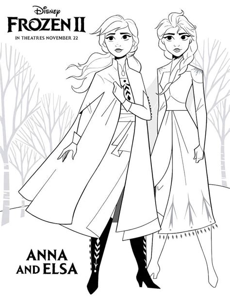 Anna Abrazo A Elsa Para Colorear Imprimir E Dibujar Dibujos Colorearcom